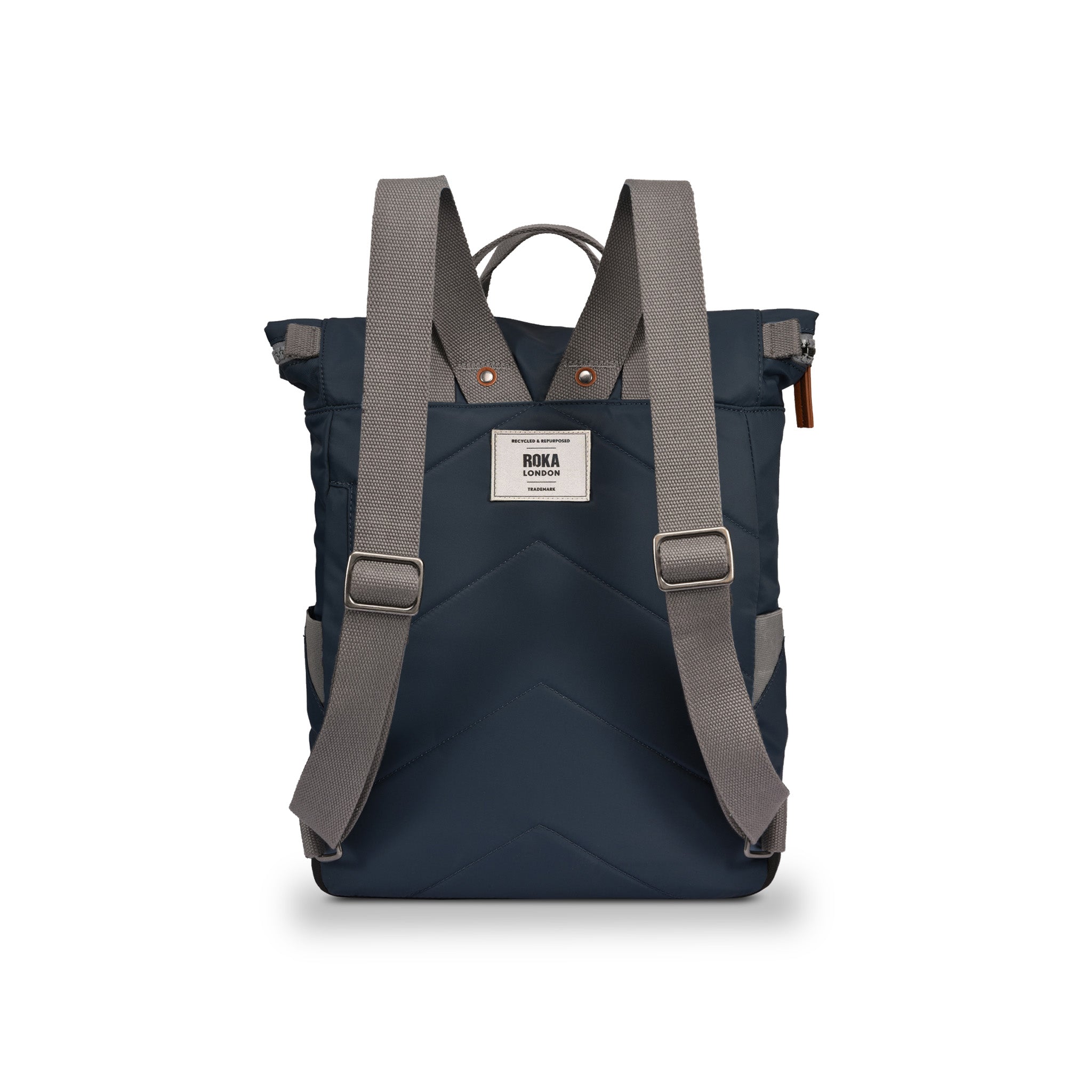 Canfield Roll Top Backpack Small Recycled Nylon - Smoke