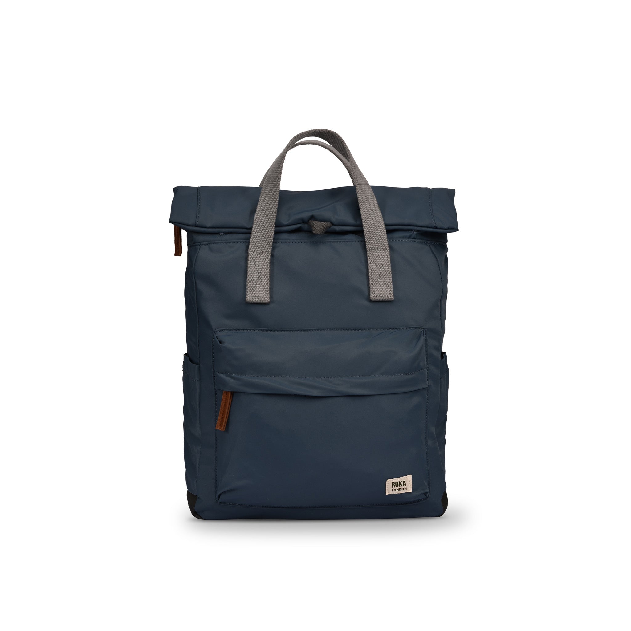 Canfield Roll Top Backpack Small Recycled Nylon - Smoke