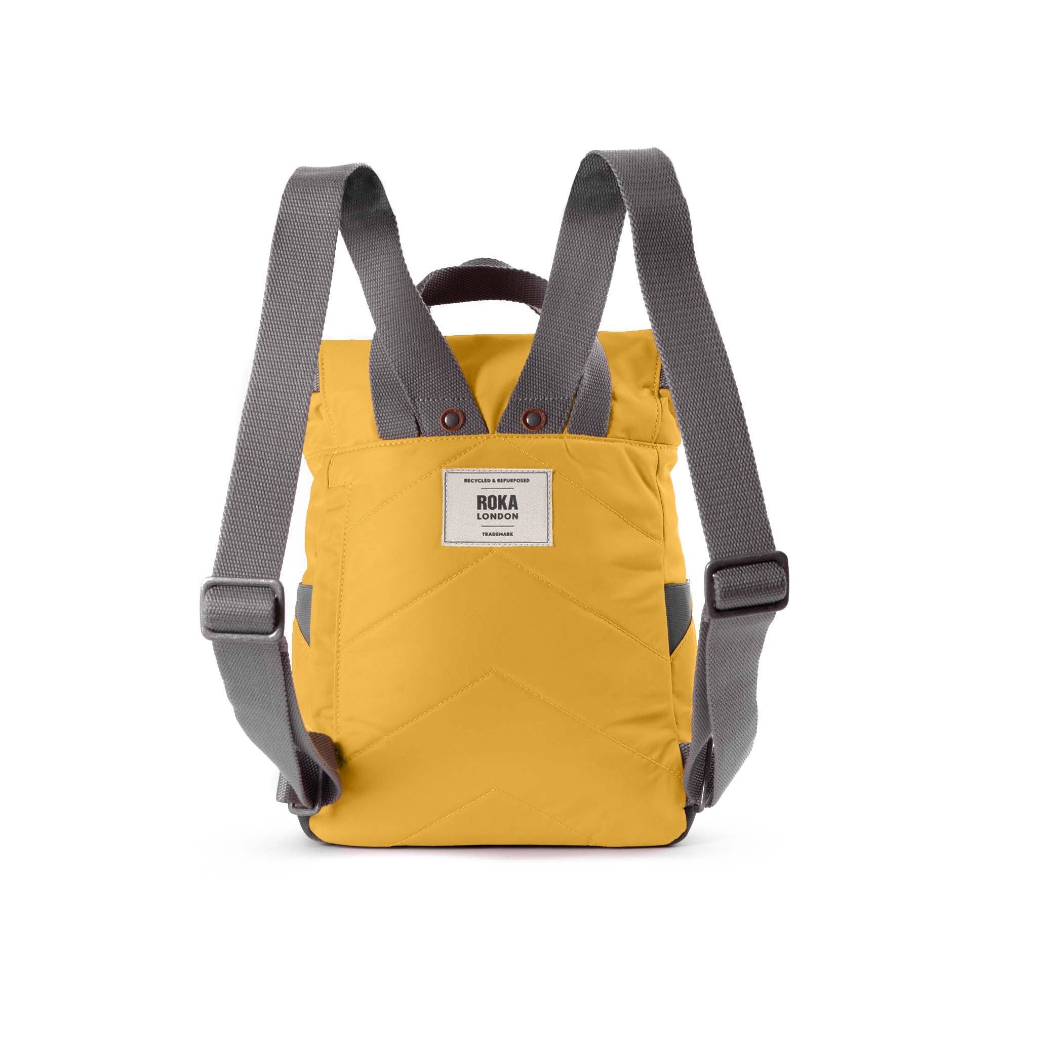 Canfield Roll Top Backpack Small Recycled Nylon - Corn