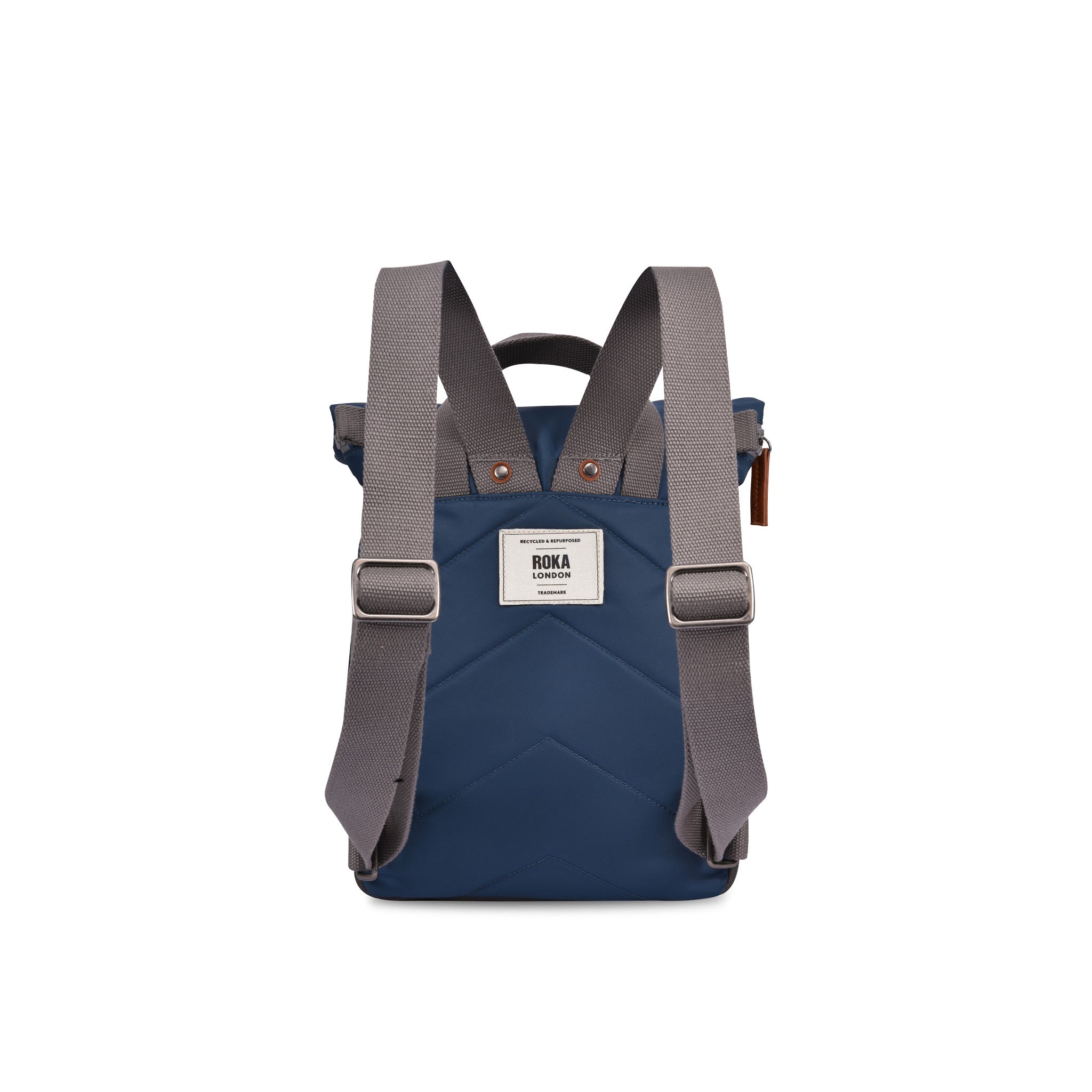 Canfield Roll Top Backpack Small Recycled Nylon - Pacific