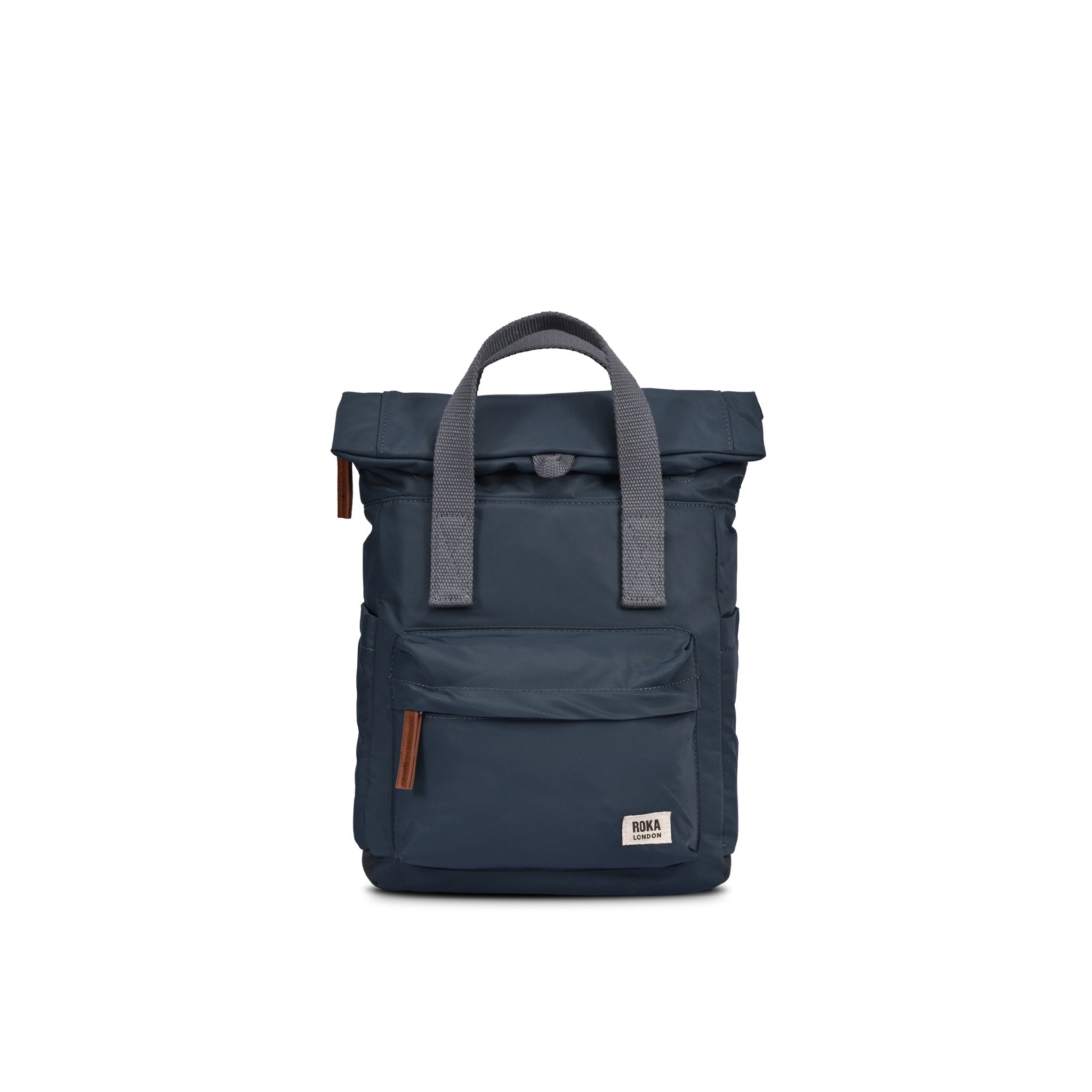 Canfield Roll Top Backpack Small Recycled Nylon - Smoke