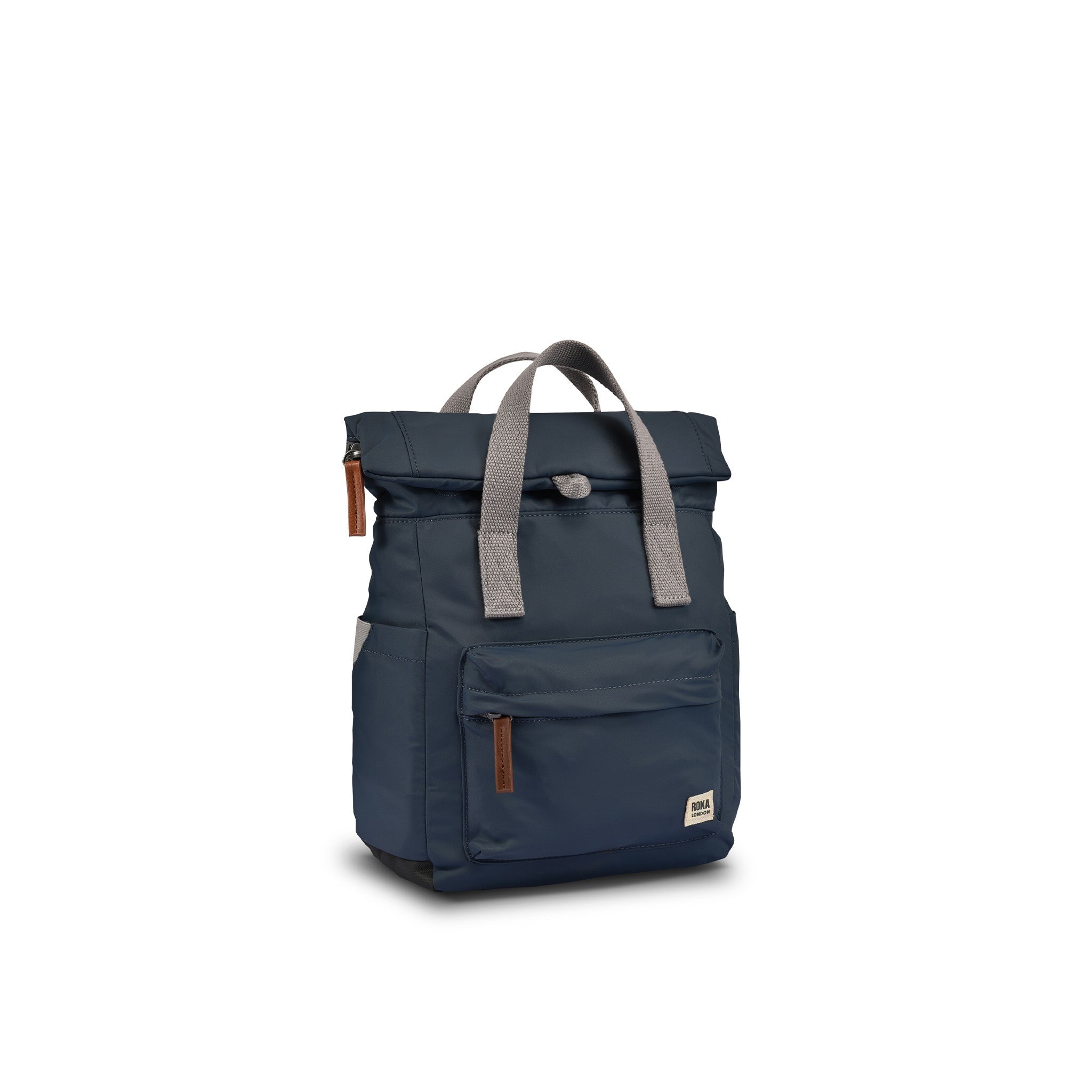 Canfield Roll Top Backpack Small Recycled Nylon - Smoke