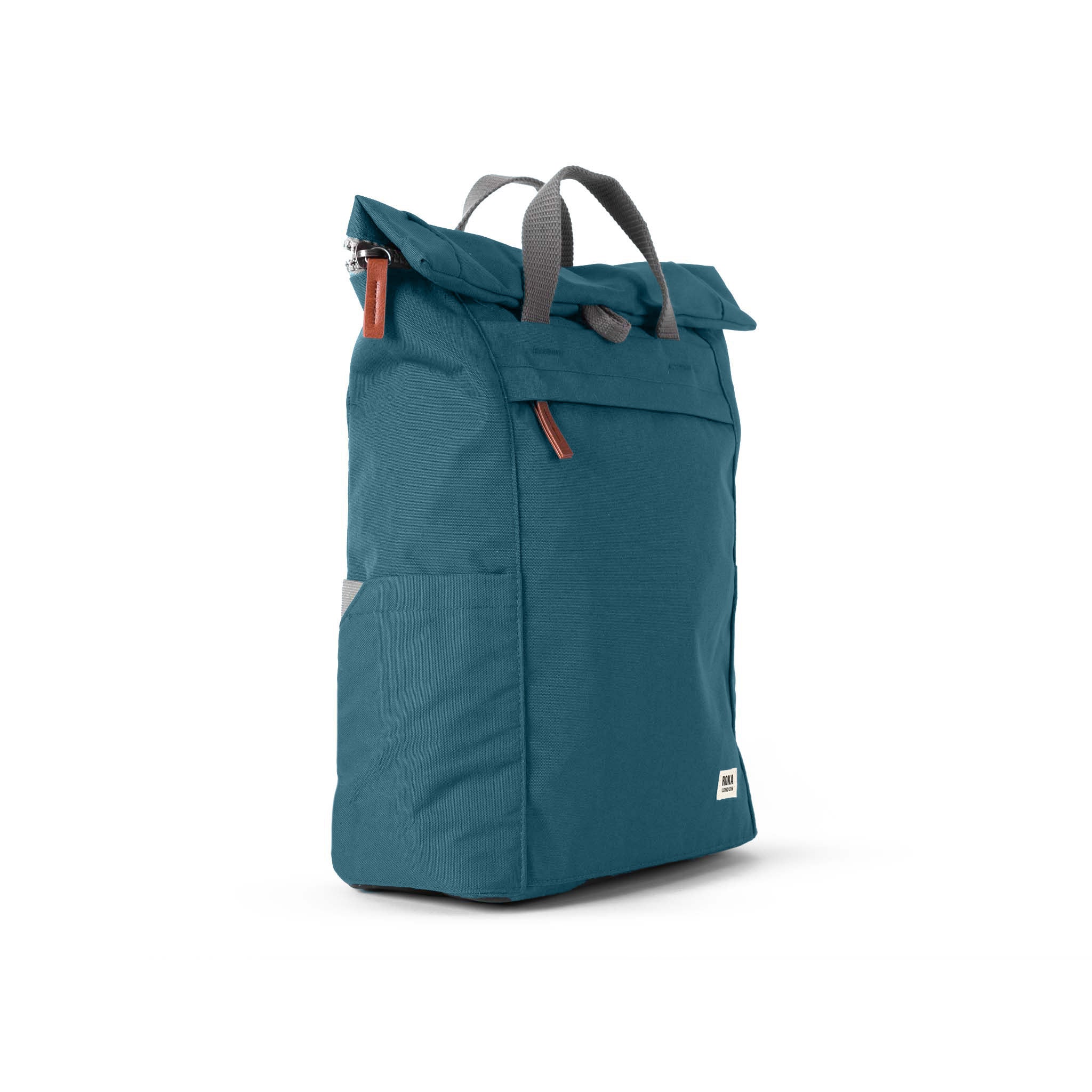 Finchley Backpack Small Recycled Canvas - Teal