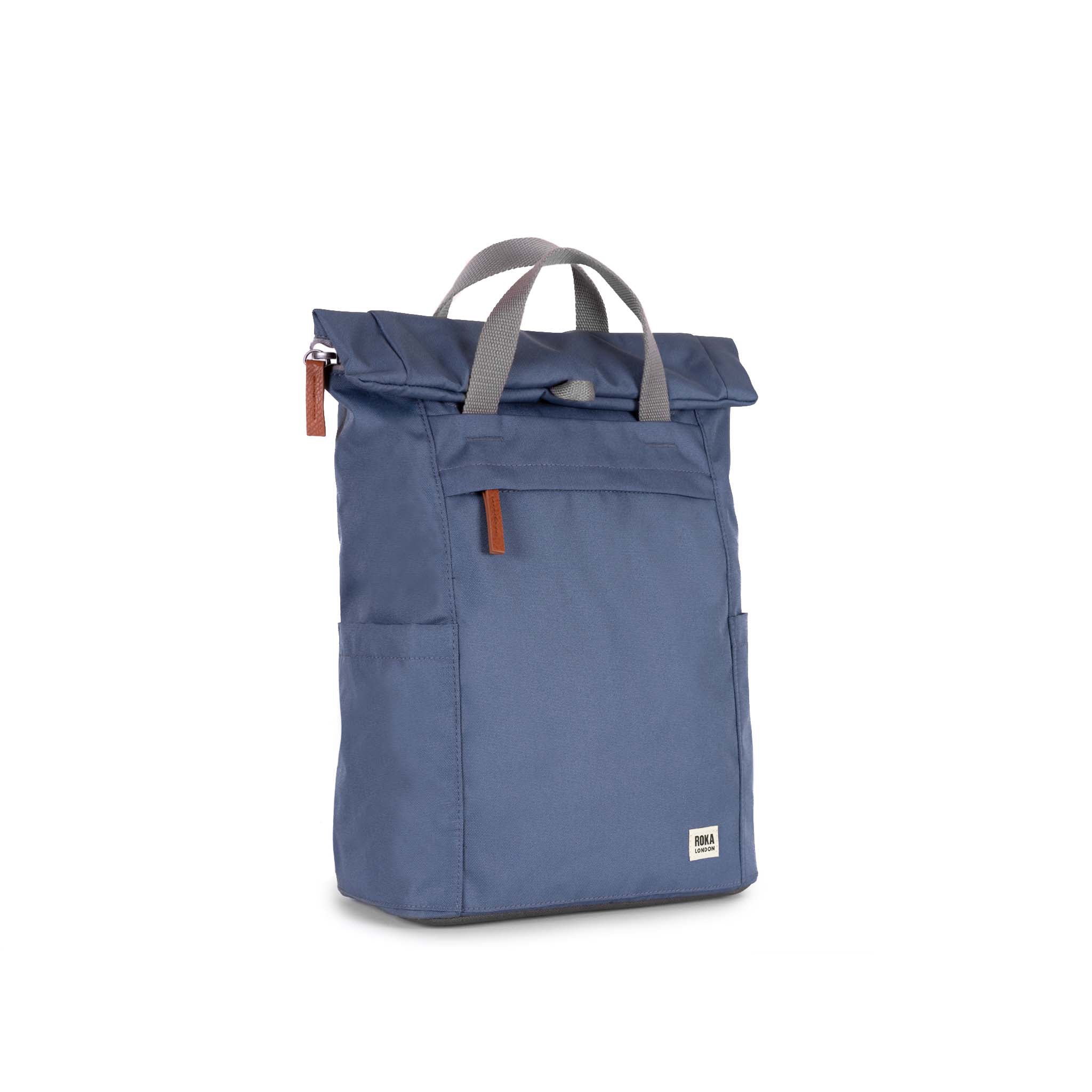Finchley Backpack Small Recycled Canvas - Airforce