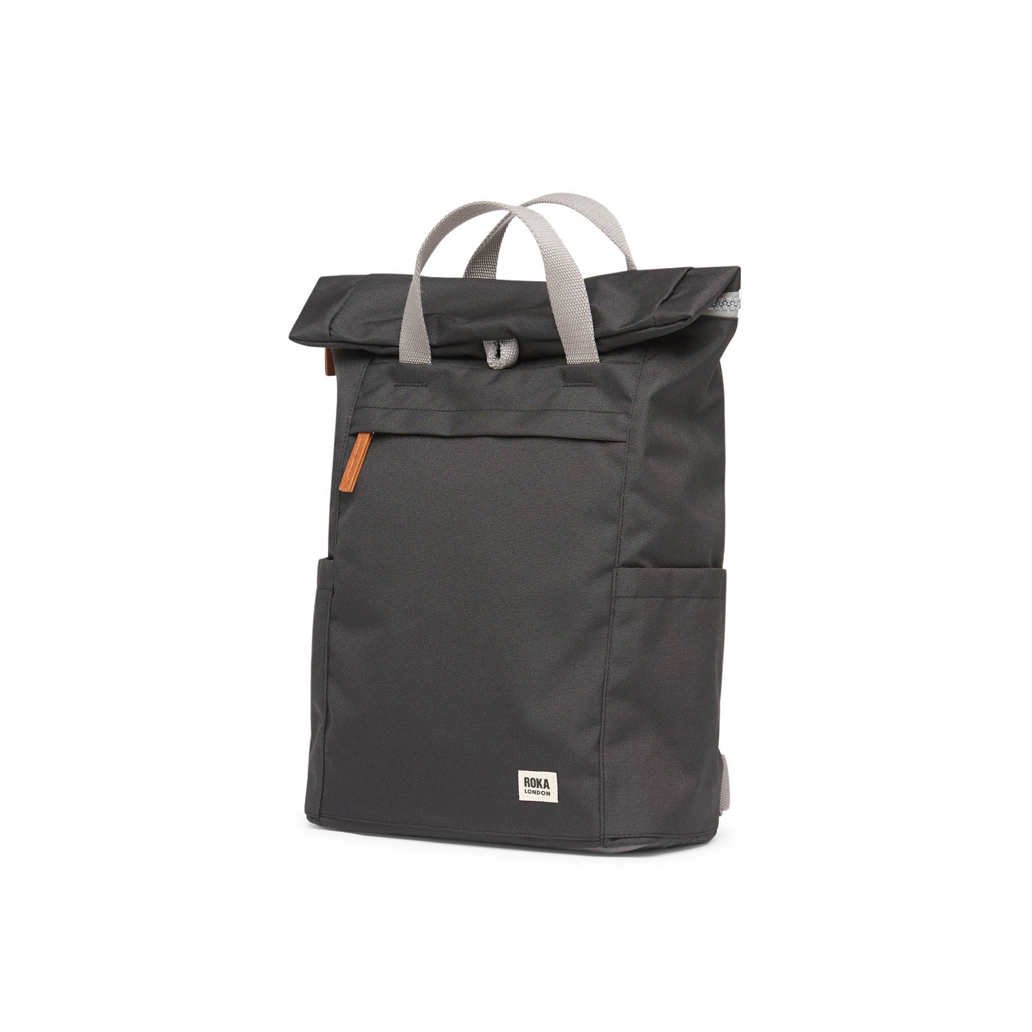 Finchley Backpack Small Recycled Canvas - Ash