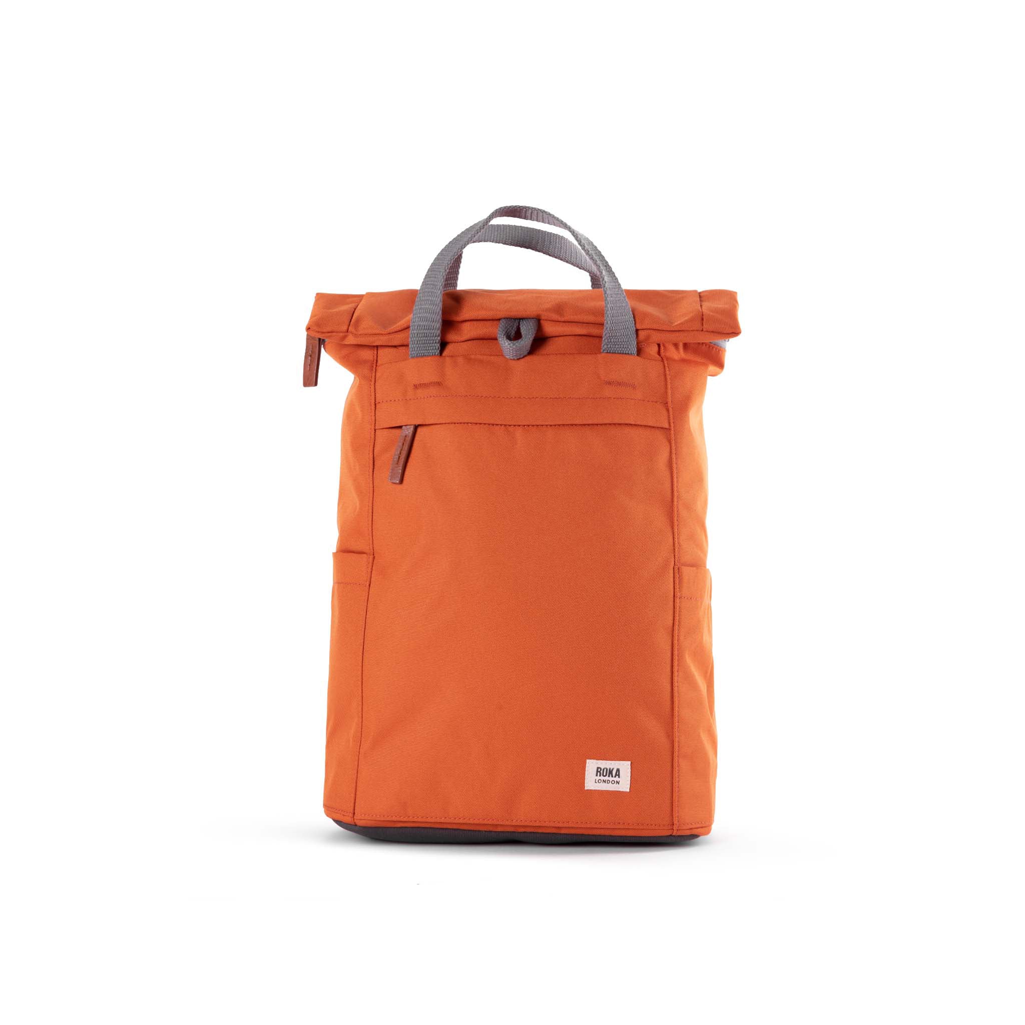 Finchley Backpack Small Recycled Canvas - Atomic Orange