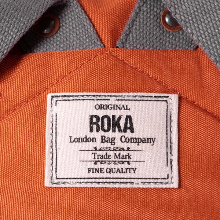 FINCHLEY A ATOMIC ORANGE RECYCLED CANVAS - RUTHERFORD & Co