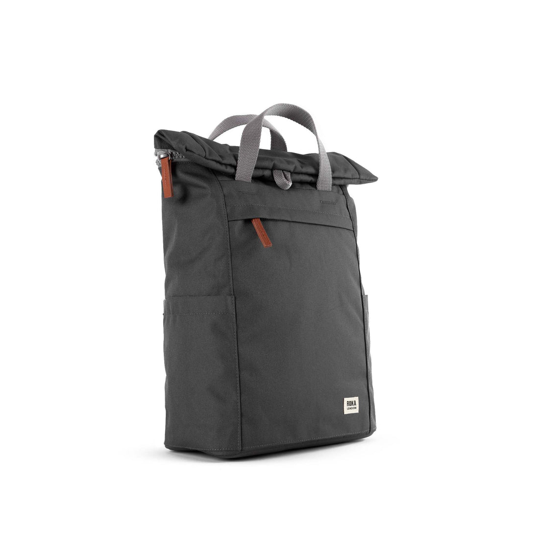 Finchley Backpack Medium Recycled Canvas - Carbon