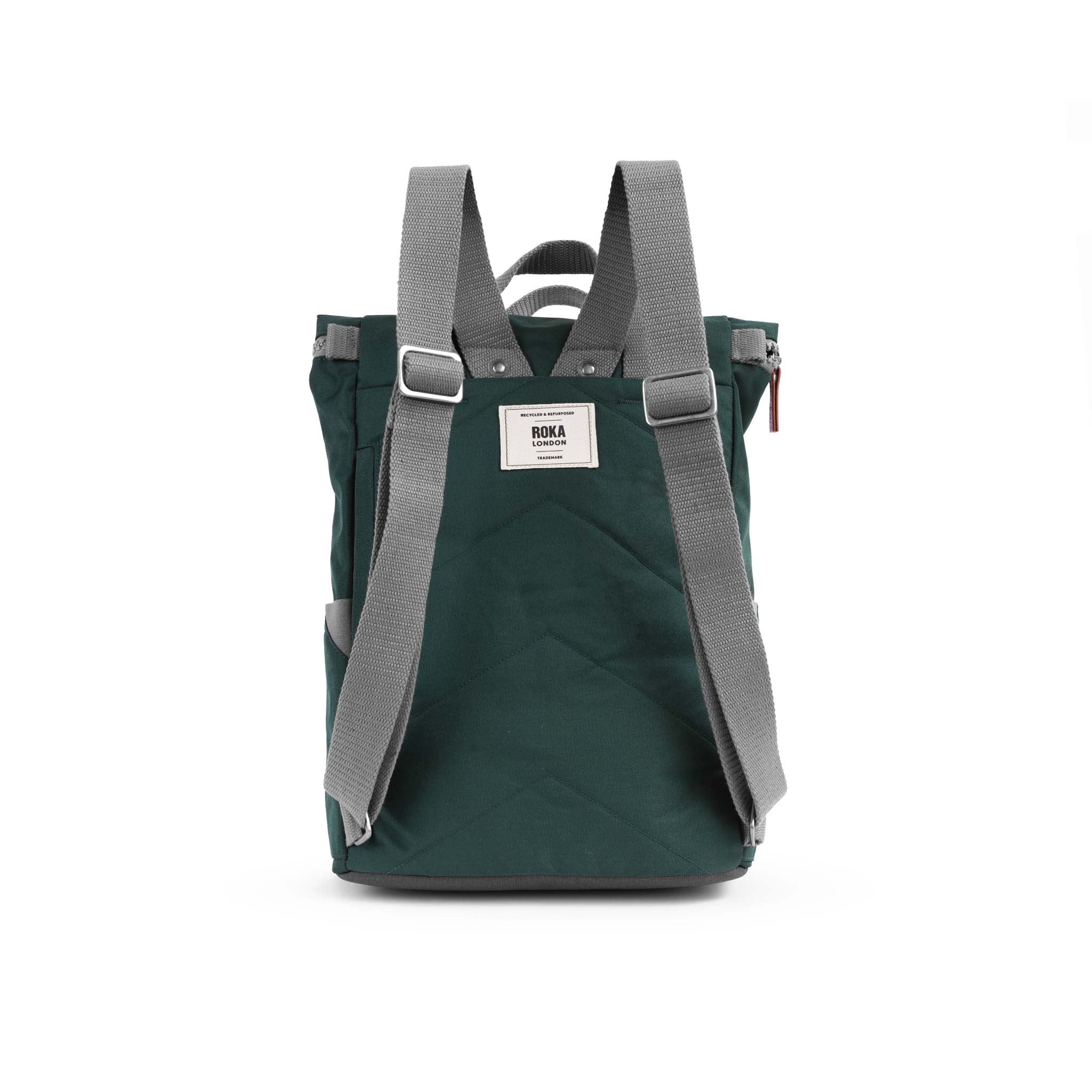 Finchley Backpack Small Recycled Canvas - Forest