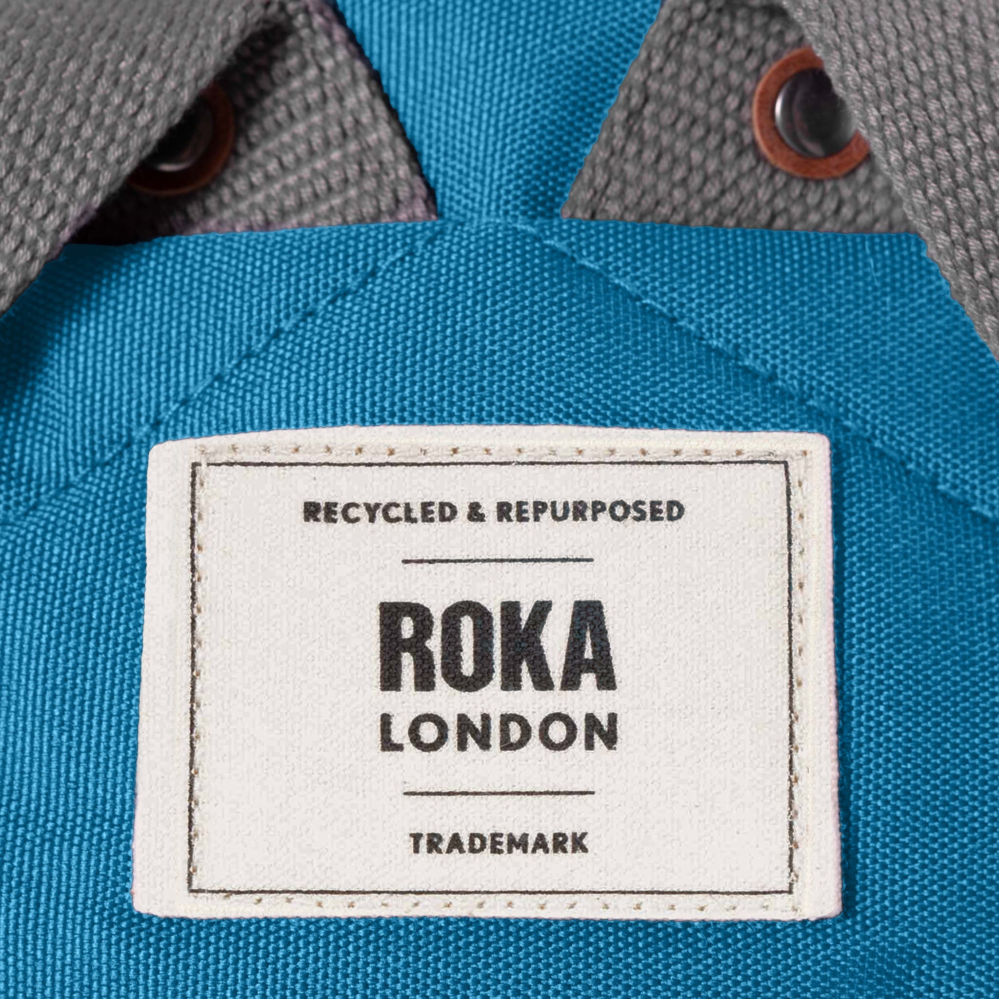 Finchley Backpack Small Recycled Canvas - Marine
