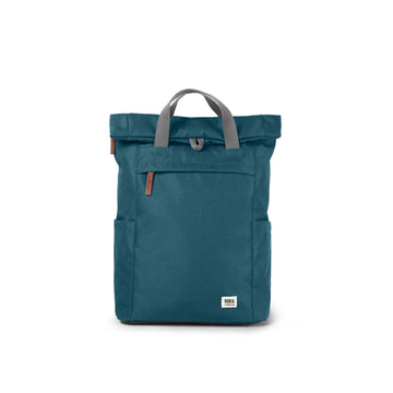 Finchley Backpack Medium Recycled Canvas - Teal