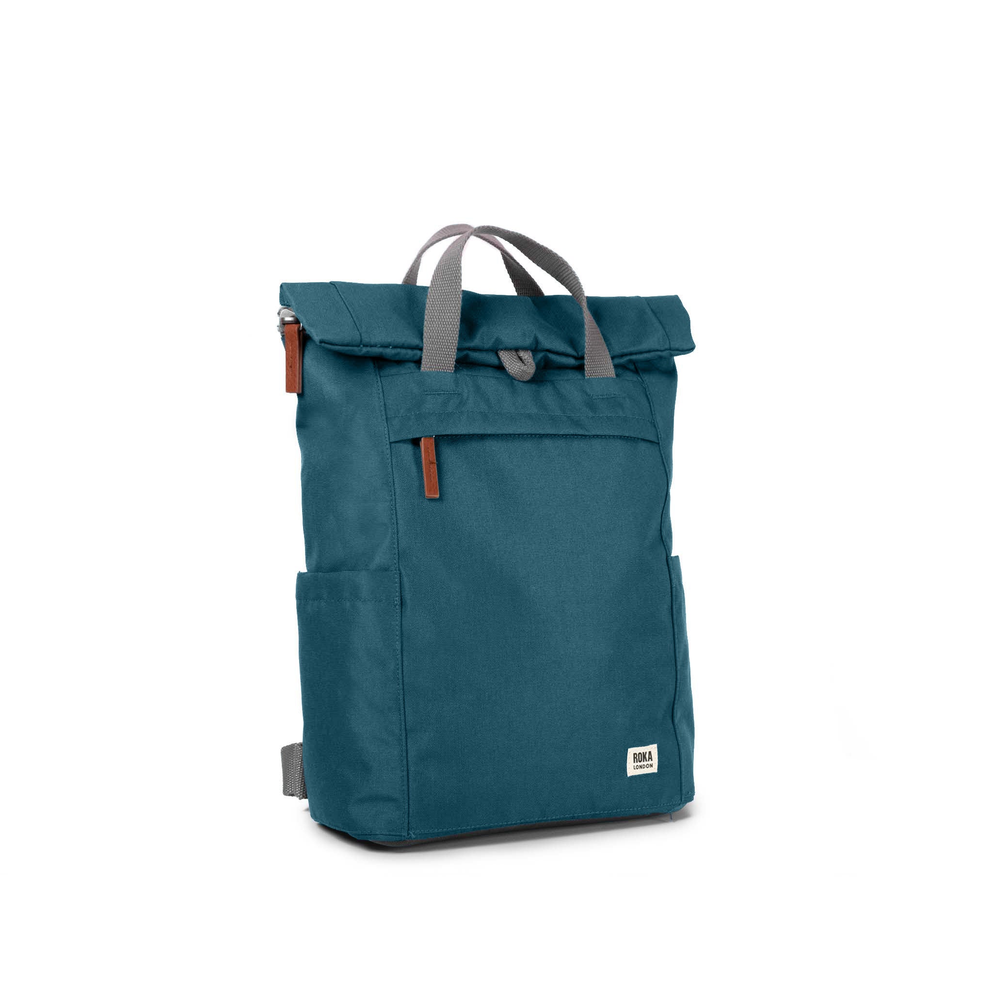 Finchley Backpack Medium Recycled Canvas - Teal