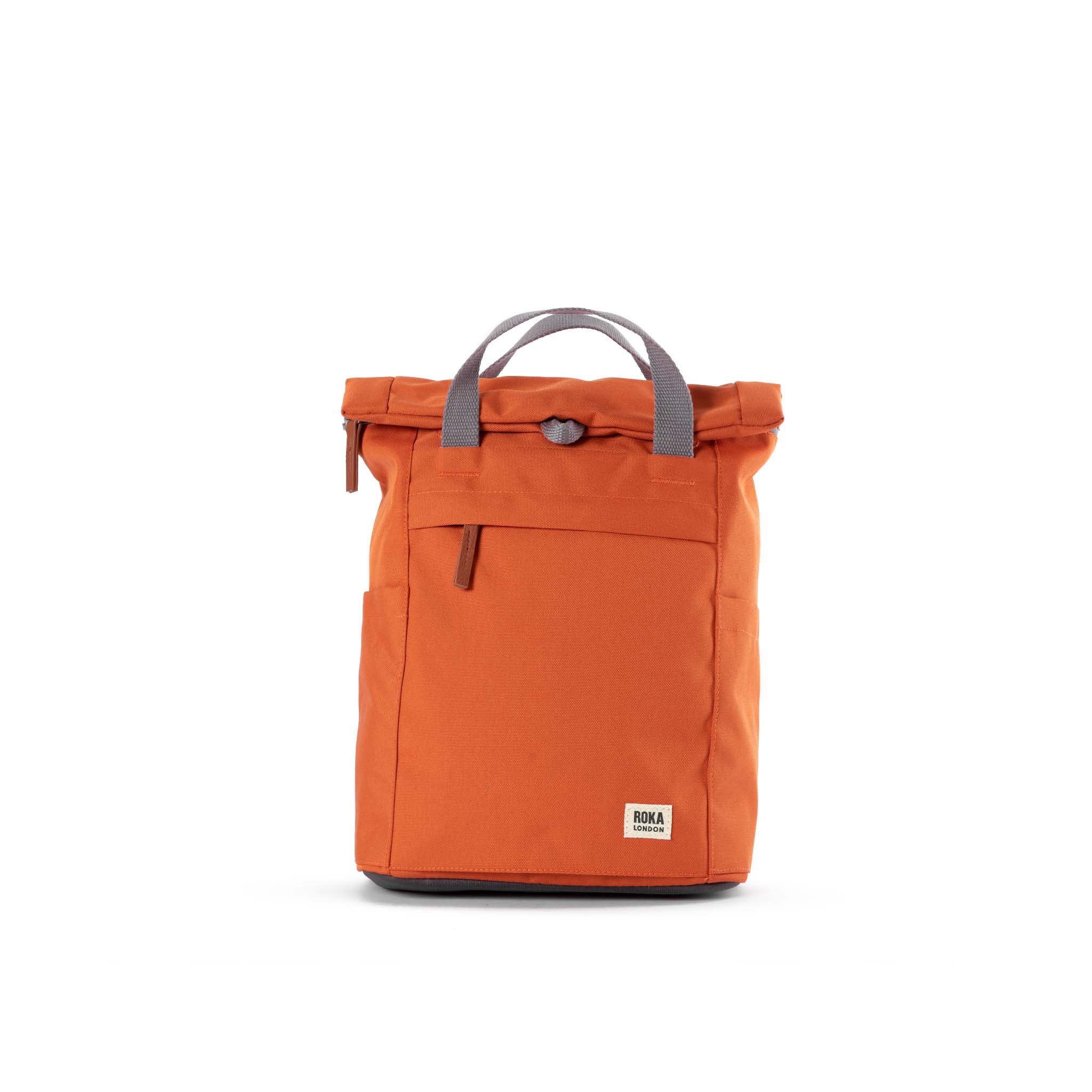 Finchley Backpack Small Recycled Canvas - Atomic Orange