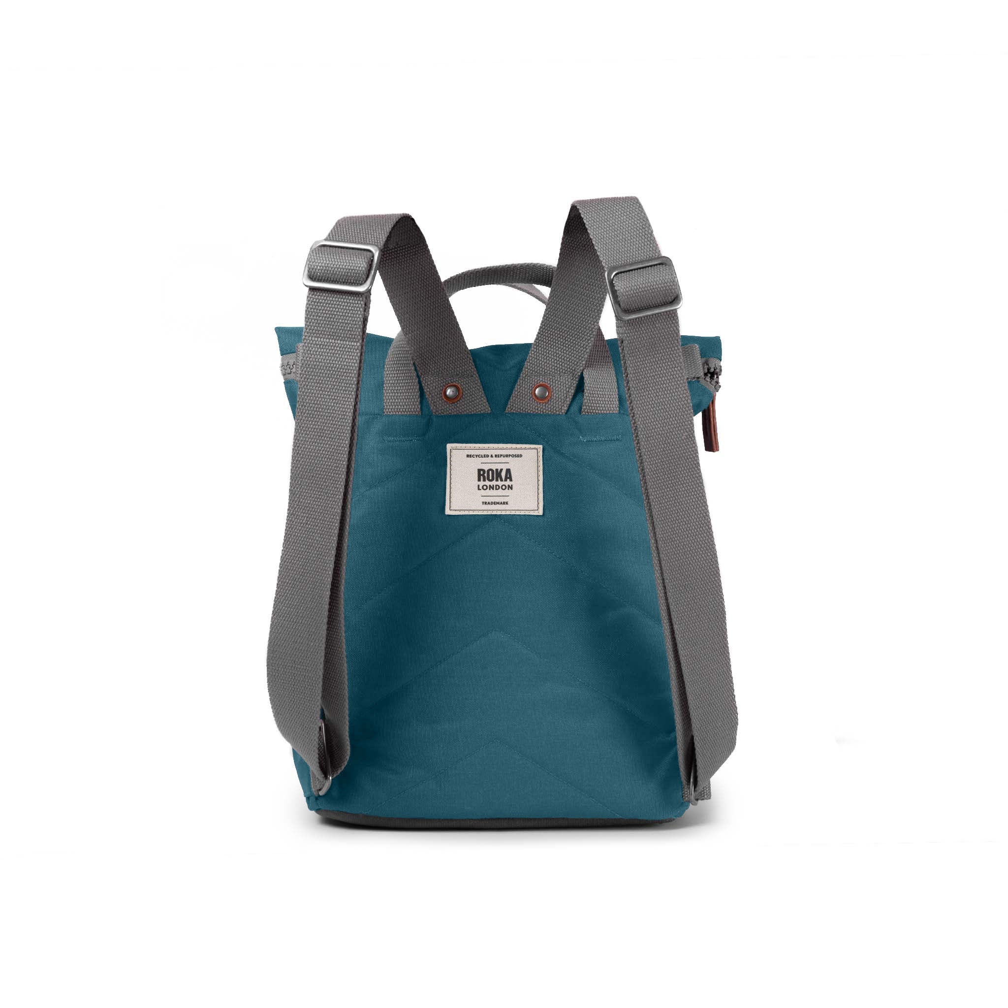 Finchley Backpack Small Recycled Canvas - Teal