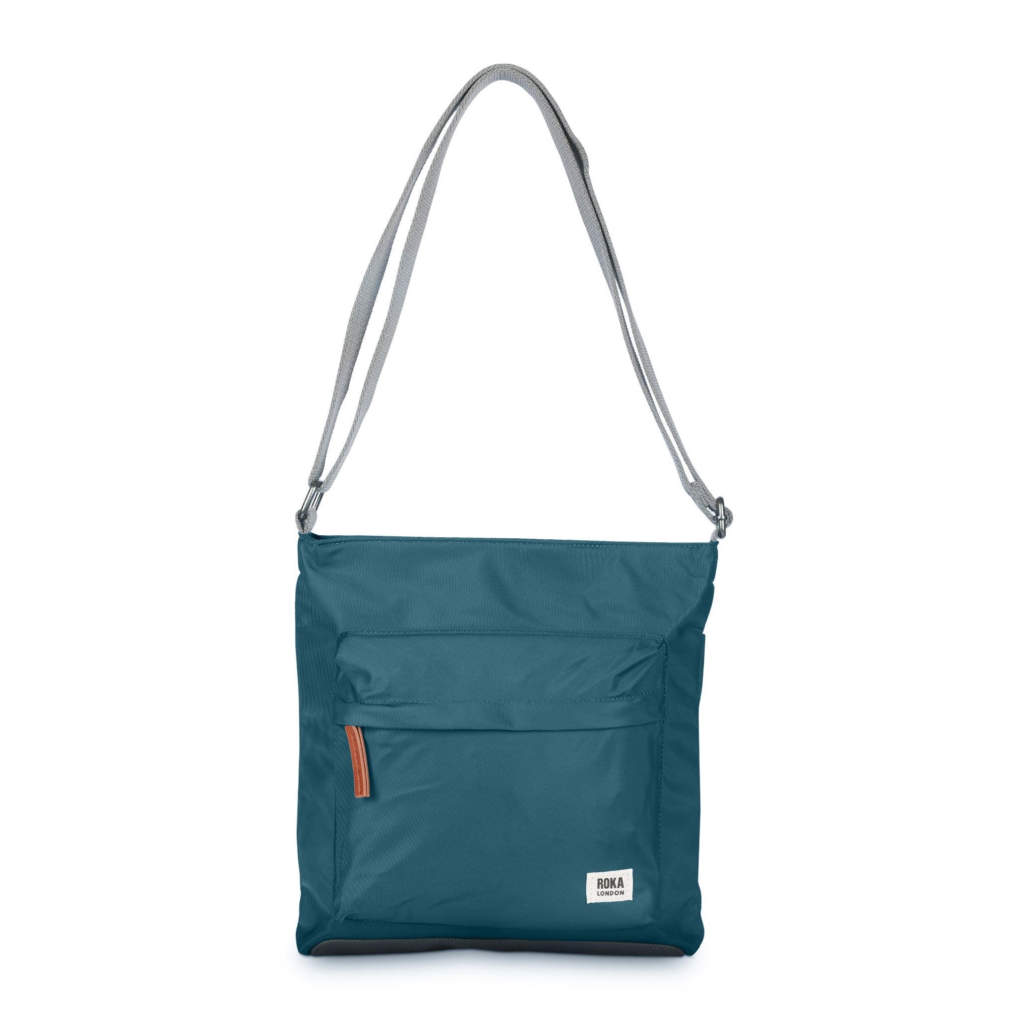 Kennington Crossbody Bag Medium Recycled Nylon - Teal