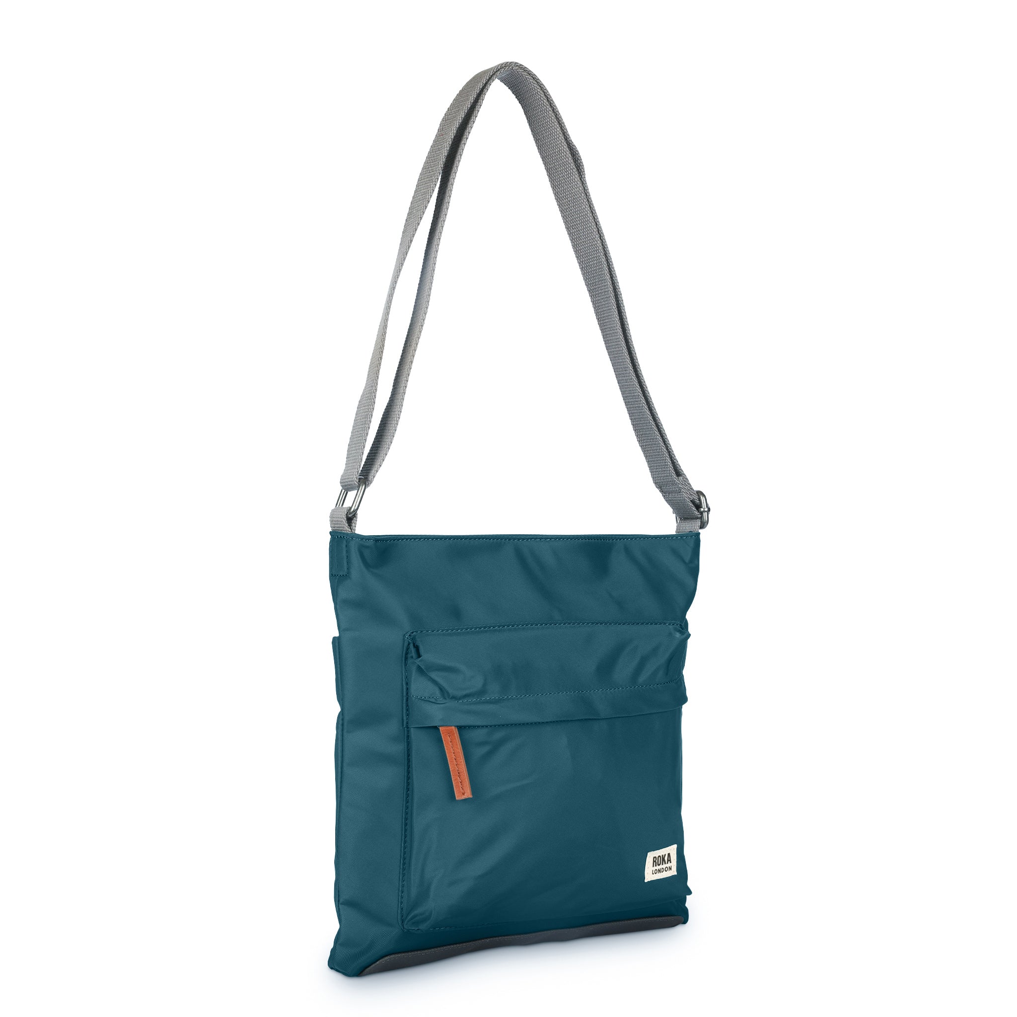 Kennington Crossbody Bag Medium Recycled Nylon - Teal