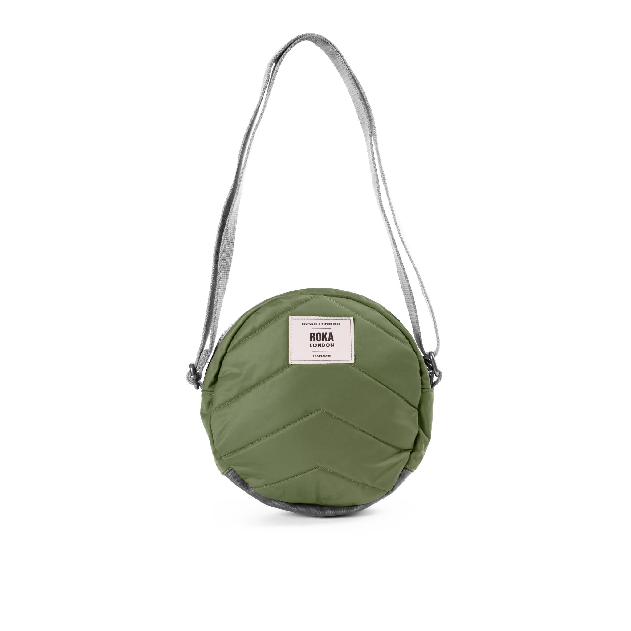 Paddington Crossbody Bag Small Recycled Nylon - Avocado