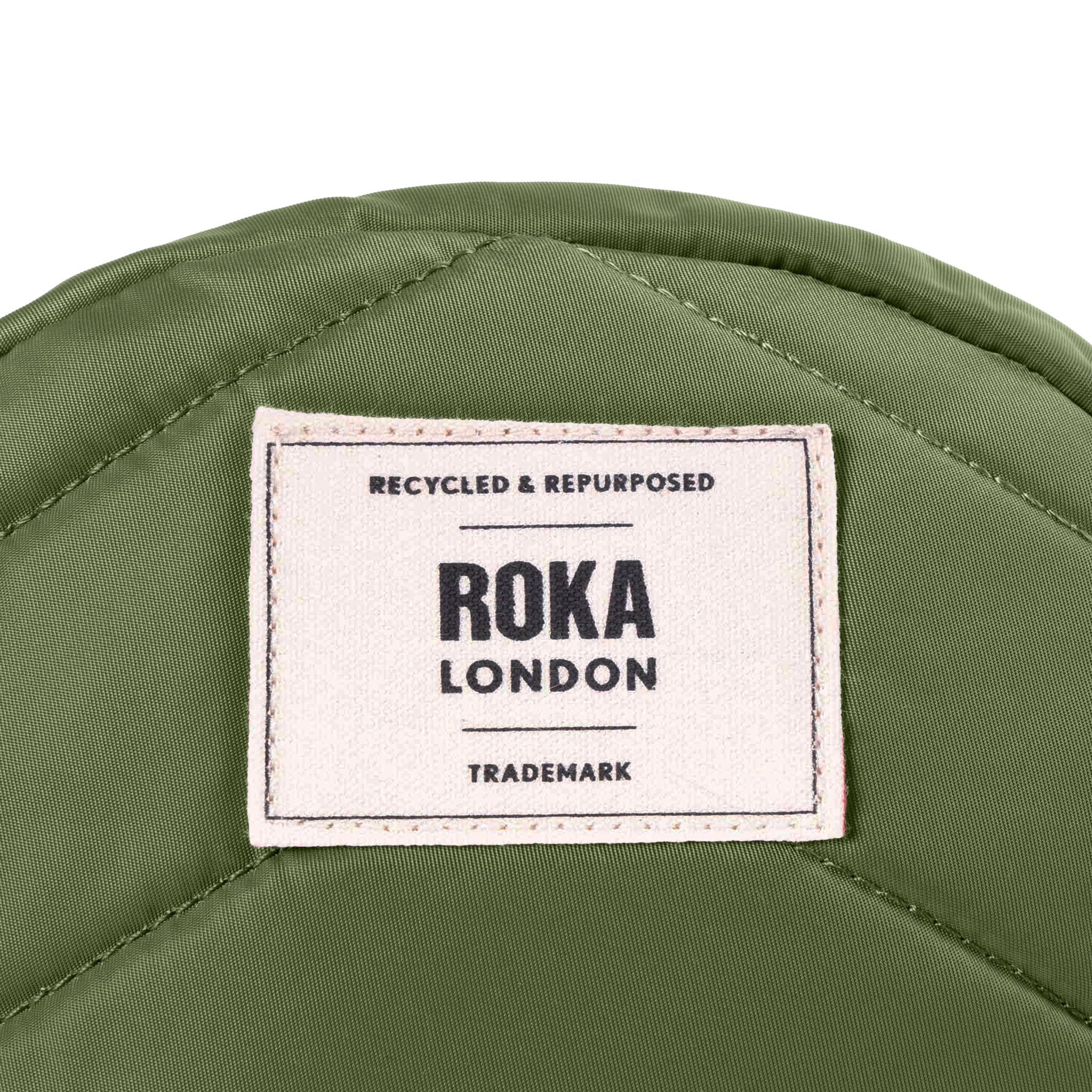 Paddington Crossbody Bag Small Recycled Nylon - Avocado