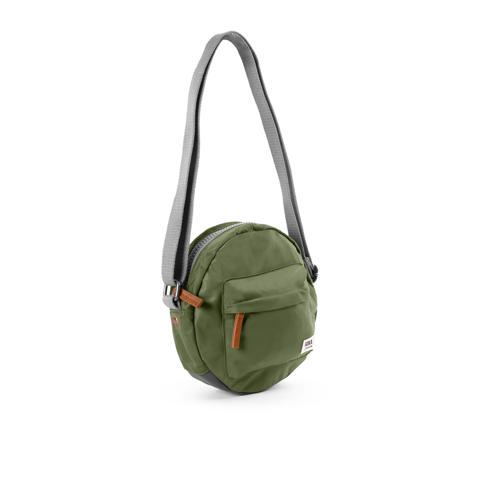 Paddington Crossbody Bag Small Recycled Nylon - Avocado