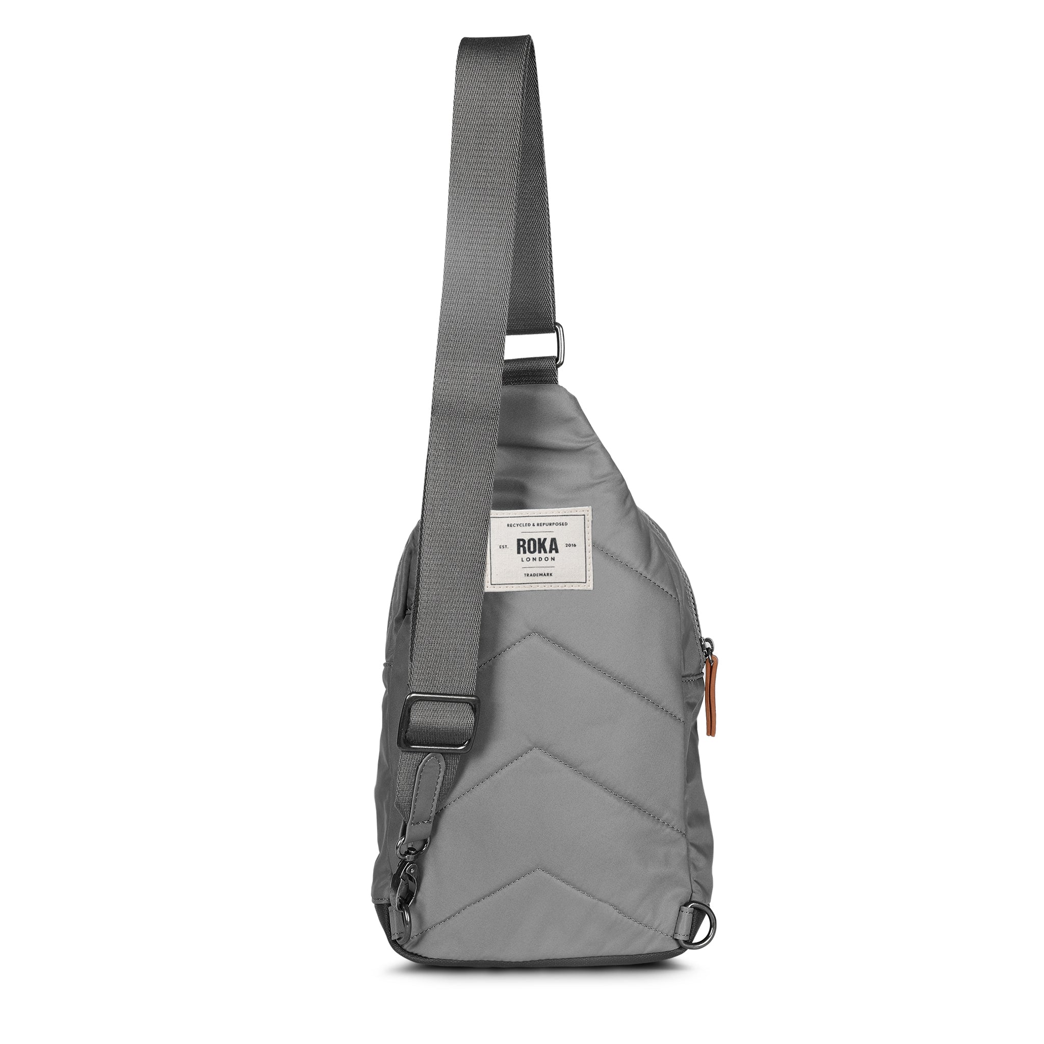 Willesden Sling Bag Large Recycled Nylon - Stormy