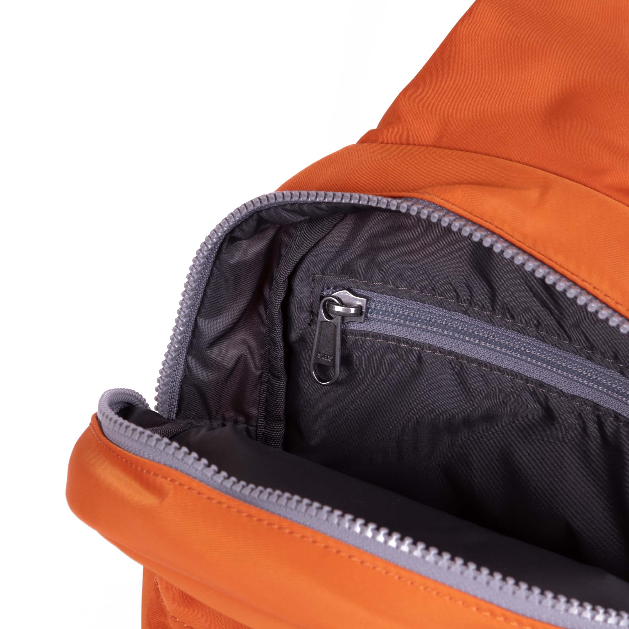 Willesden Sling Bag Large Recycled Nylon - Burnt Orange