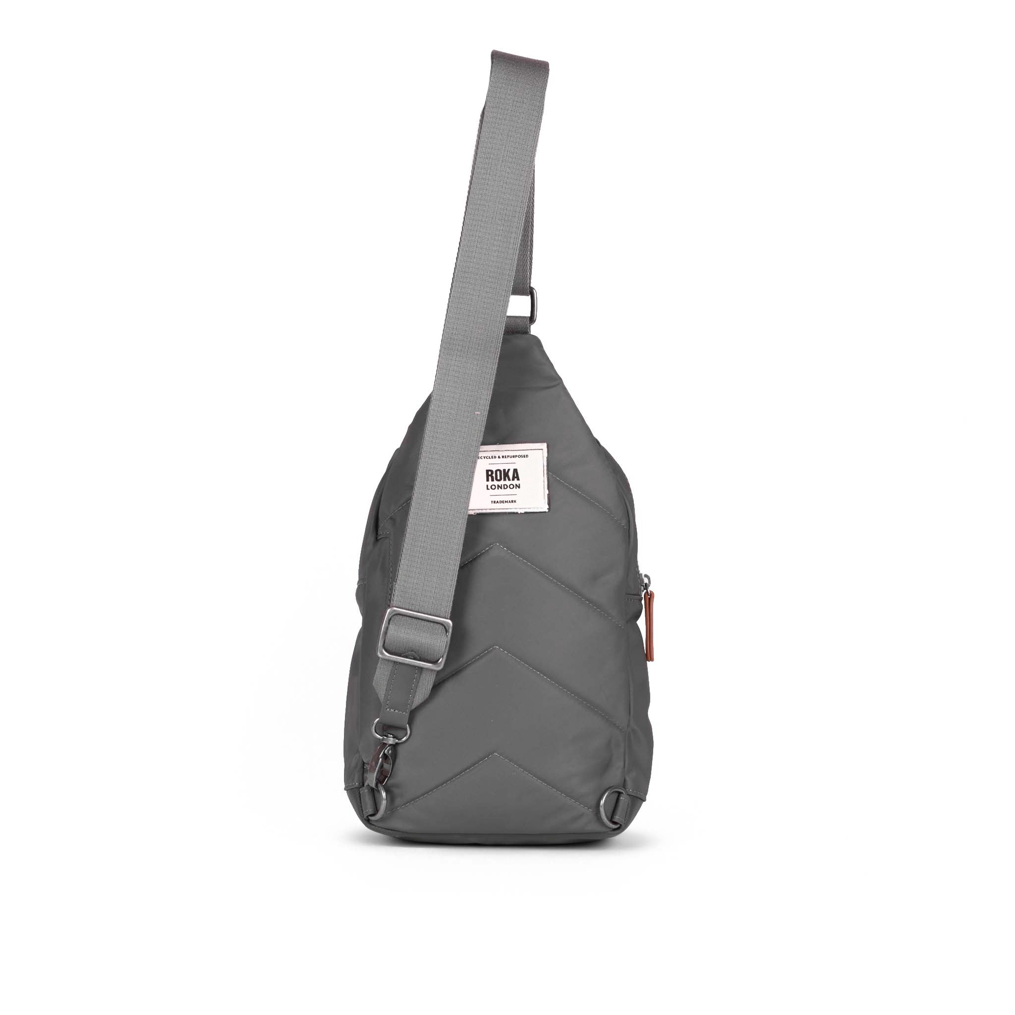 Willesden Sling Bag Large Recycled Nylon - Graphite