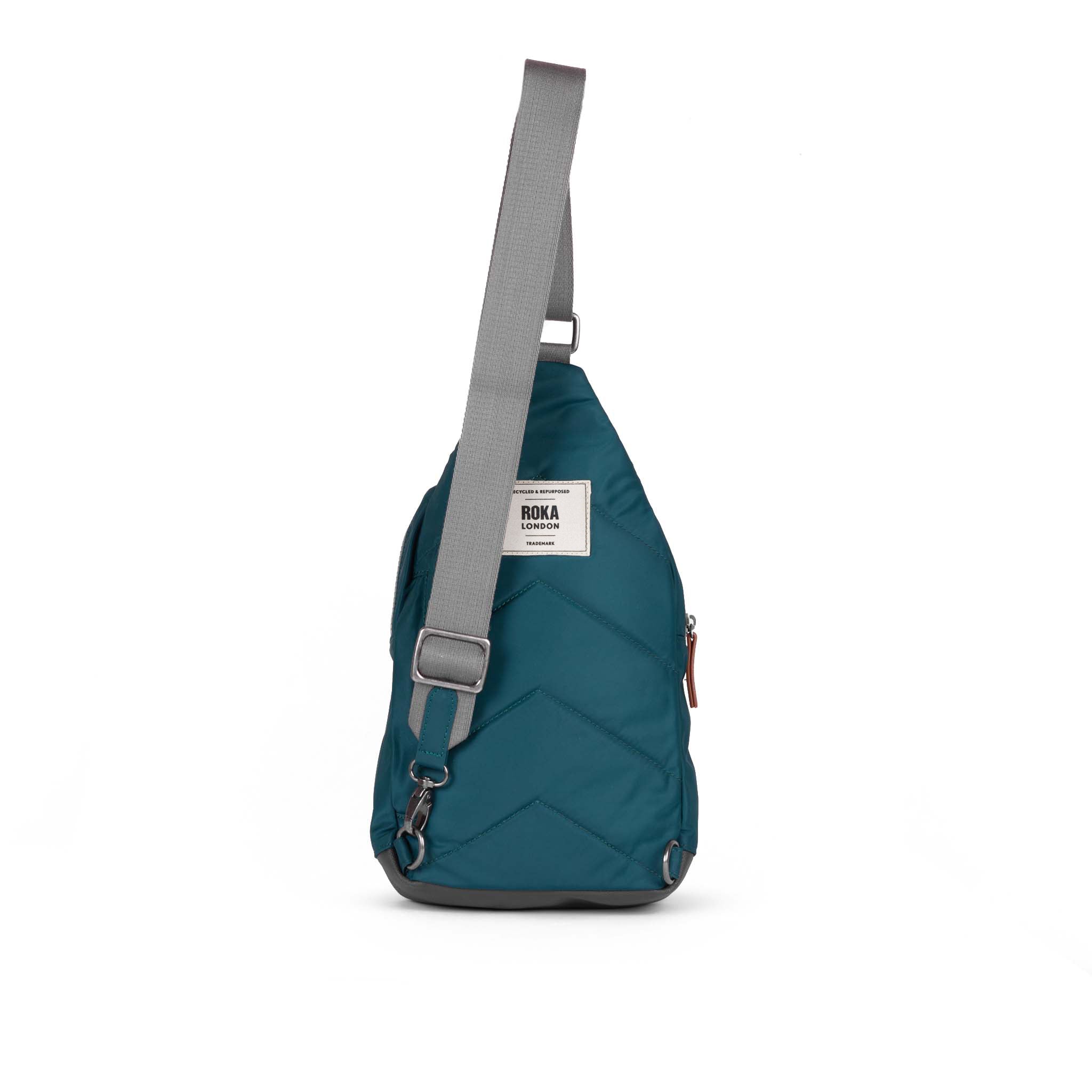 Willesden Sling Bag Large Recycled Nylon - Teal