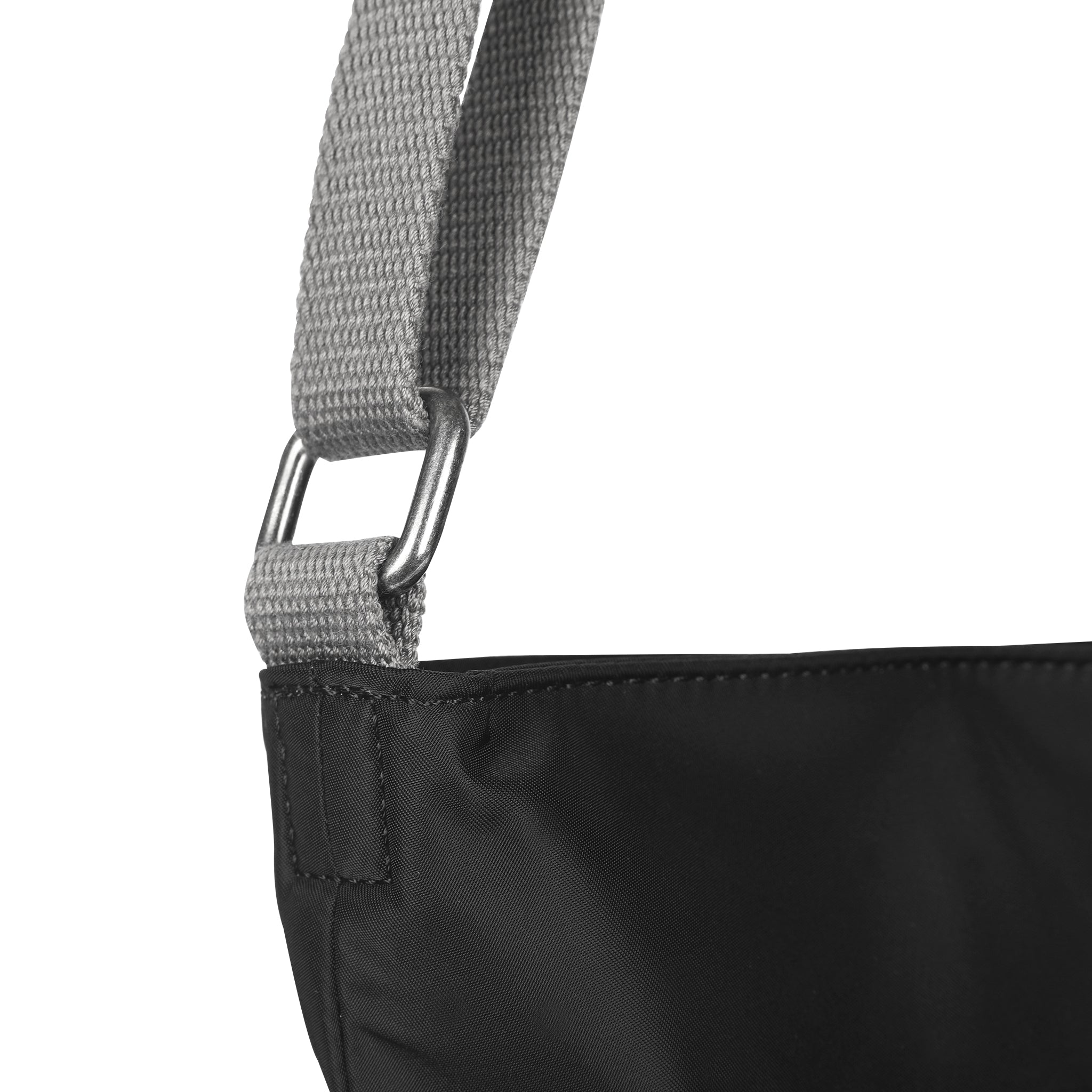 Kennington Crossbody Bag Medium Recycled Nylon - Black