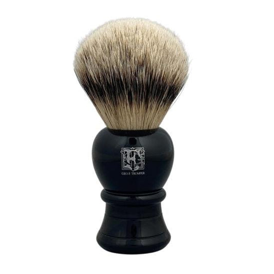 Black SB-5 Shaving Brush - RUTHERFORD & Co