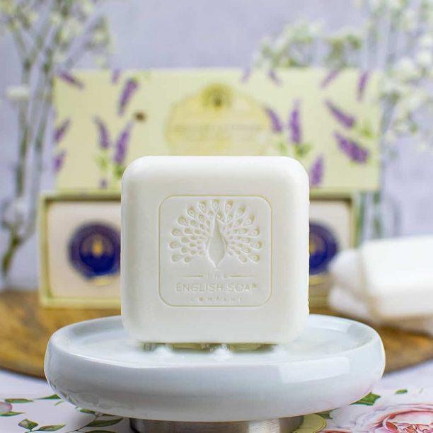 English Lavender Triple Soap Gift Box - RUTHERFORD & Co