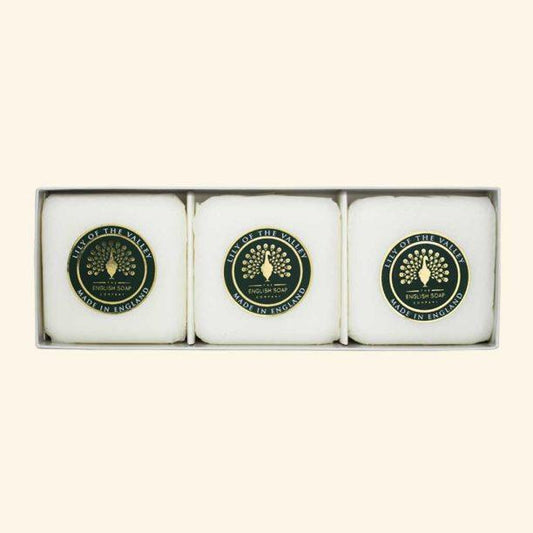 Lily Of The Valley Triple Soap Gift Box - RUTHERFORD & Co