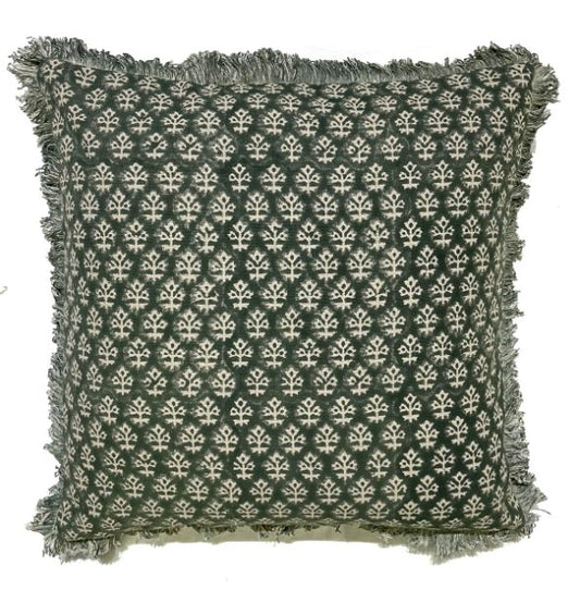 Malini Seema Green Cushion