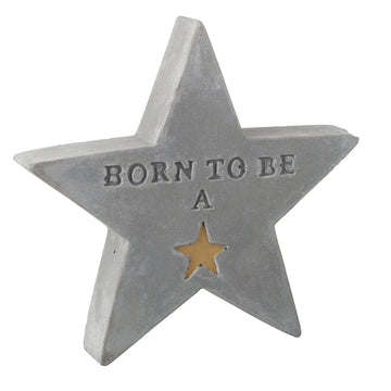 Born To Be A Star Cement Star