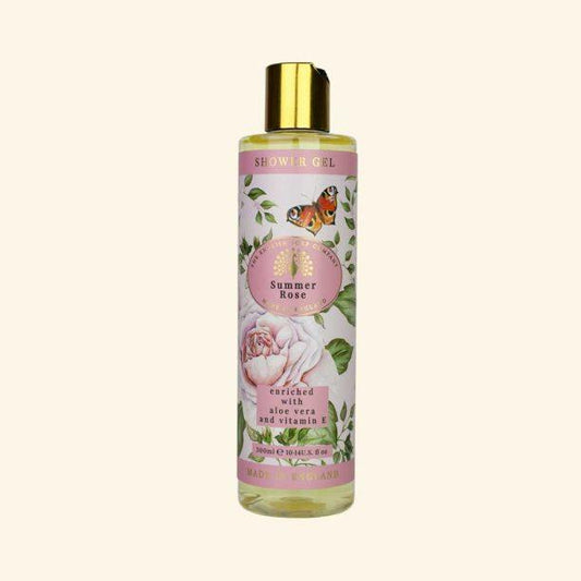 Summer Rose Shower Gel - 300ml - RUTHERFORD & Co