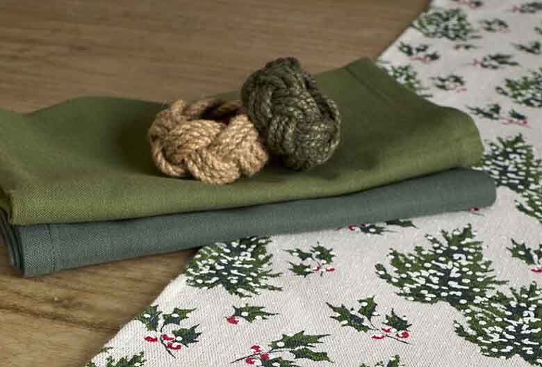Napkin olive (set of 4)