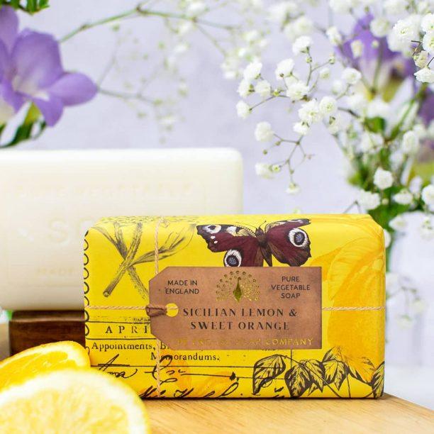 Anniversary Sicilian Lemon and Sweet Orange Soap - 190g - RUTHERFORD & Co