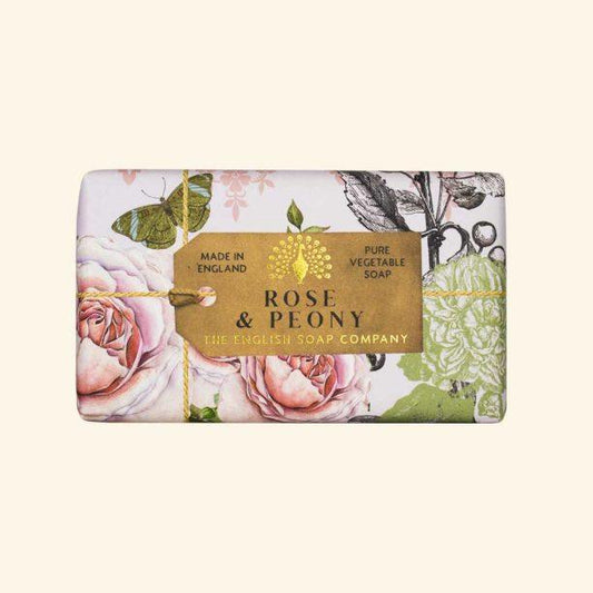 Anniversary Rose and Peony Soap - 190g - RUTHERFORD & Co