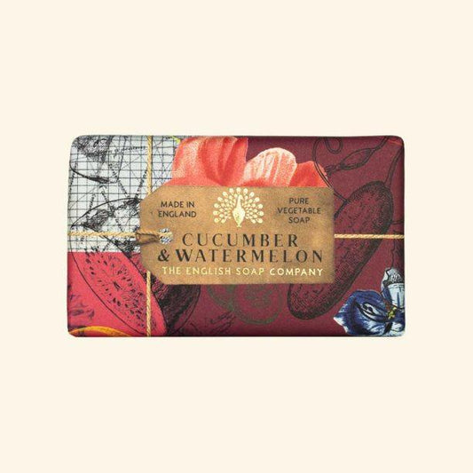 Anniversary Cucumber and Watermelon Soap - 190g - RUTHERFORD & Co