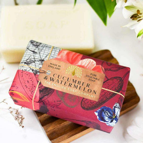 Anniversary Cucumber and Watermelon Soap - 190g - RUTHERFORD & Co
