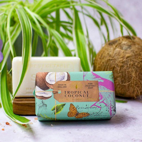 Anniversary Tropical Coconut Soap - 190g - RUTHERFORD & Co