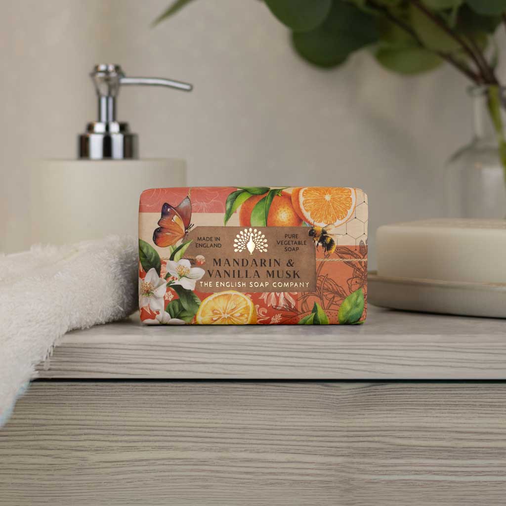 Limited Edition Anniversary Mandarin & Vanilla Musk Soap