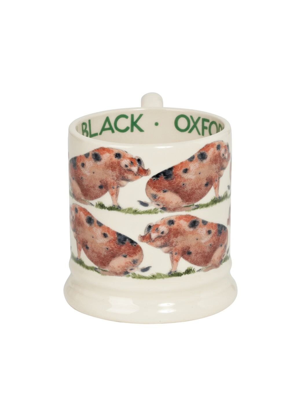 Oxfordshire Sandy & Black Pig 1/2 Pint Mug