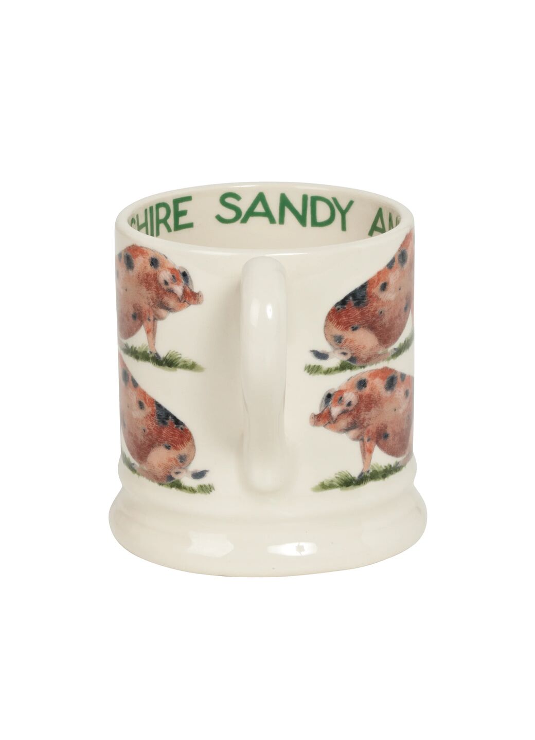 Oxfordshire Sandy & Black Pig 1/2 Pint Mug