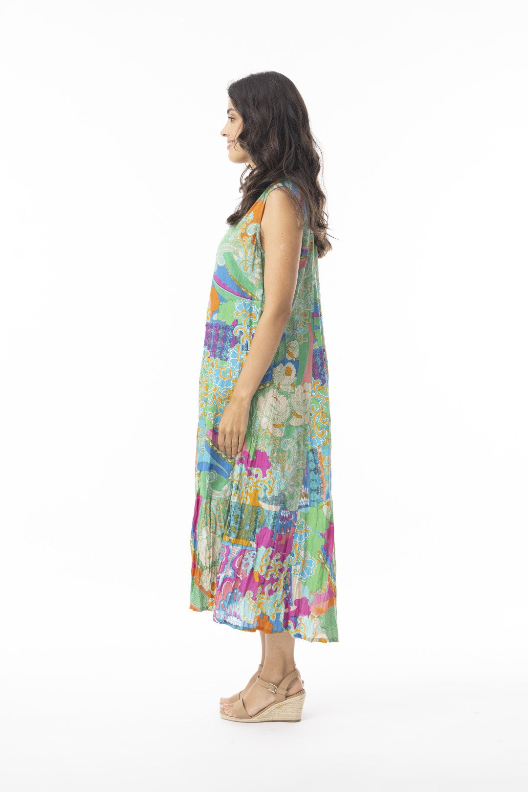 Santa Cruz V Sleeveless Dress