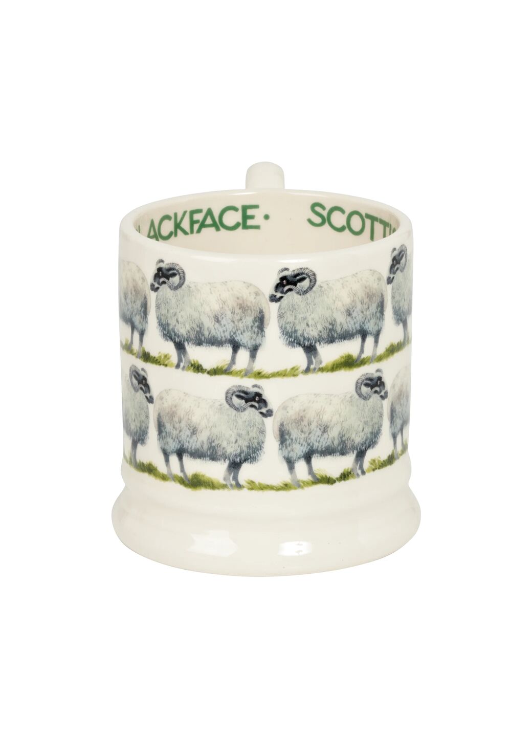 Scottish Blackface Sheep 1/2 Pint Mug