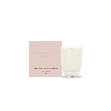 Camellia & Lotus Blossom Soy Candle - RUTHERFORD & Co