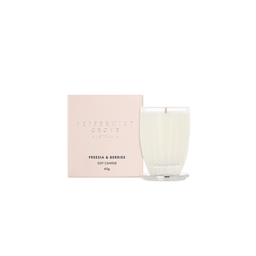 Freesia & Berries Soy Candle - RUTHERFORD & Co