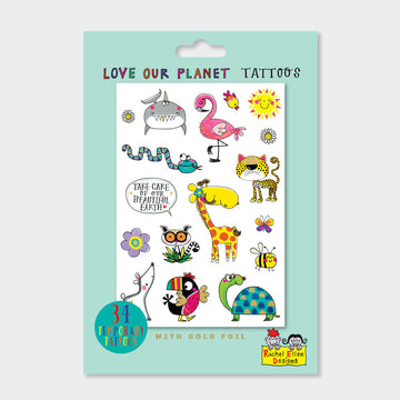 LOVE OUR PLANET TATTOOS