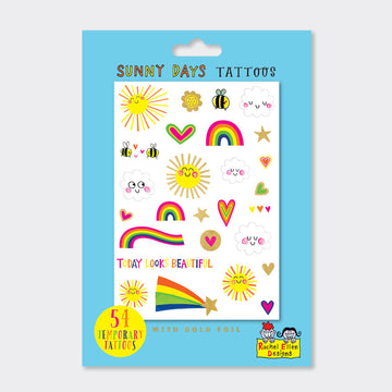 Children's Sunny Days Temporary Tattoos
