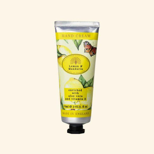 Lemon and Mandarin Hand Cream - 75ml - RUTHERFORD & Co